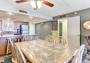 2nd Floor 2 Bed/2 Bath Beachfront condo sleeps 6. patio & pool. in Fernandina Beach