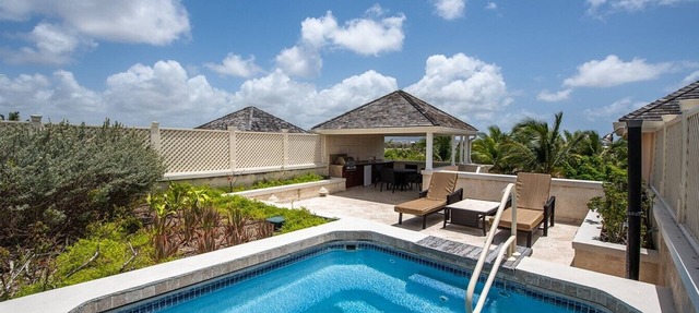 1 br Deluxe Penthouse with pool roof deck-Residences in the park in Saint Philip
