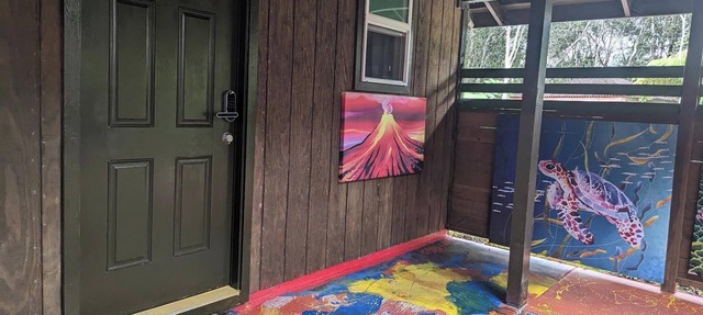 3 Rooms with shared spa and wifi - Group Wing Right in Volcano