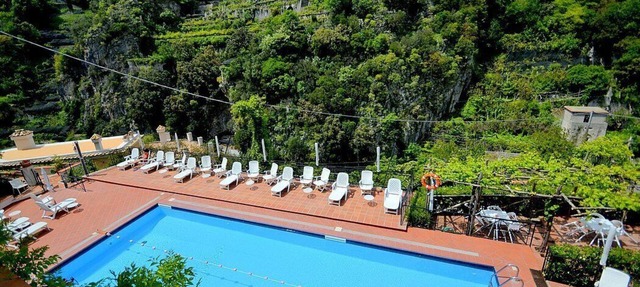 Appartamento Ulisse I: A characteristic two-story cottage located in an isolated position, on the slopes of a hill which is covered with olive groves. in Ravello