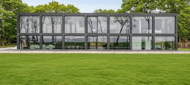 Bayfront Modern home in East Hampton, Private Pool, Completely Private in East Hampton