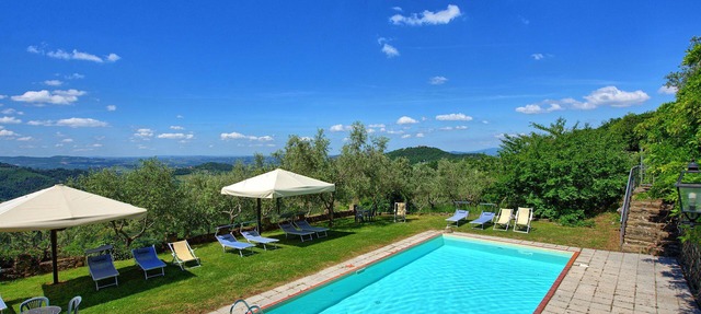 Cappella - Apartment with swimming pool in San Polo In Chianti