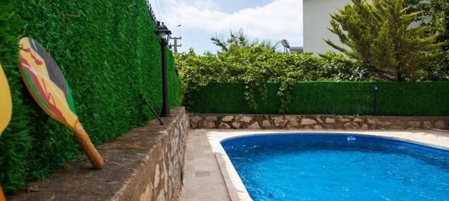 Dadya Villa 2 – Modern Villa with Pool & Sea-View Terrace in central Datca in Datça