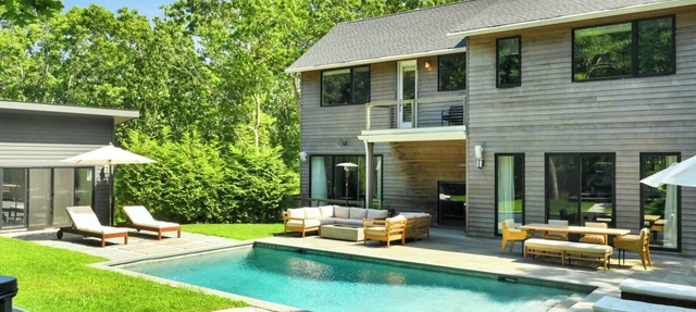Designer Gut Renovated Farmhouse on over 1 Acre, Numerous Spacious Living. in Water Mill