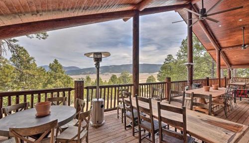 Grand Mountain Retreat in Angel Fire w/Game Room! in Angel Fire