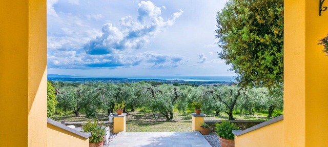 Lovely apartment for 4 people with WIFI, TV, terrace, pets allowed and panoramic view in Rosignano Marittimo