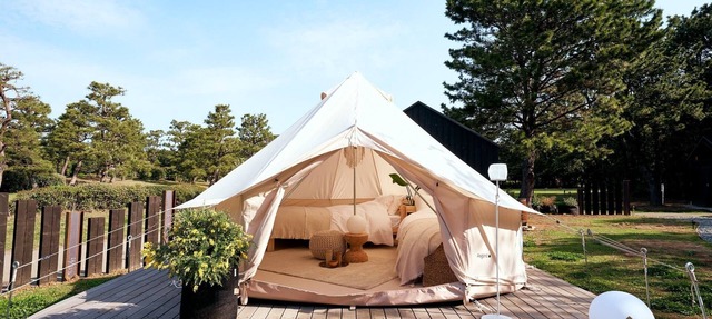 Medium site Glamping plan dinner and breakfast /Chiba Chiba in Chiba City