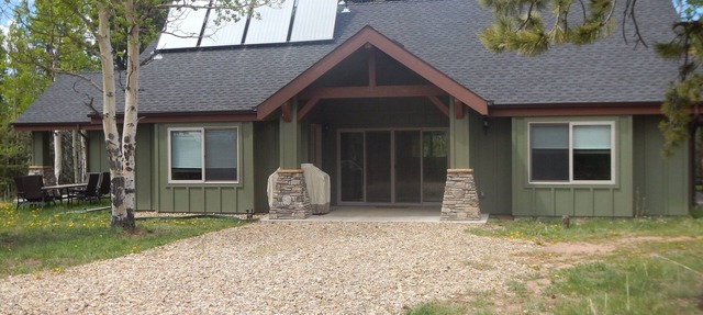 Modern Home Secluded in the Mountains With Breathtaking Views in Divide CO in Divide