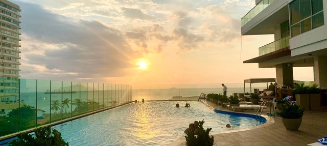Modern Ocean View Apartment | Grand Marina in Santa Marta