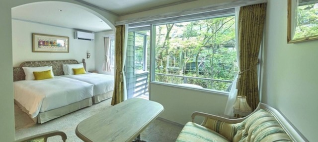 Nonsmoking 2bed suite with sauna 2 people Room only Age limit 10 years and over/Kitasakugun Nagano in Kitasakugun