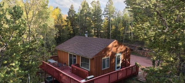 Private Mountain Cabin w/Hot Tub + Forest Views in Divide