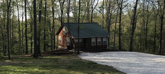 Pruitt Mountaintop Cabin Rental in Marble Falls