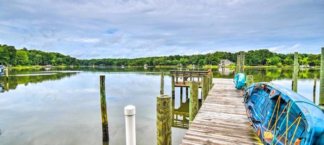 Relaxing Riverfront Cottage w/Boat Dock! in Locklies
