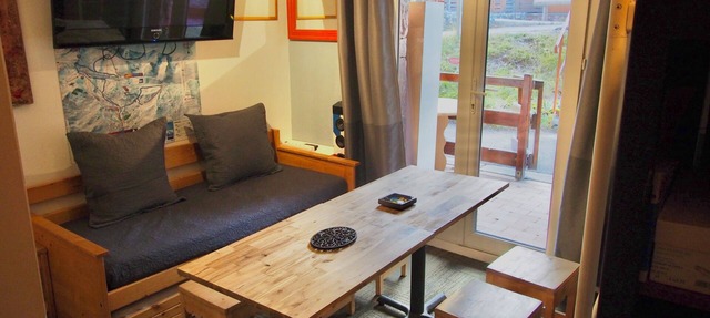Risoul - Studio 02 - Fully equipped - WIFI - 30m² - Foot of ski area in Risoul