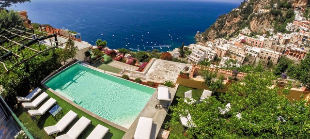 The Most Panoramic Villa In The Center Of Positano in Positano