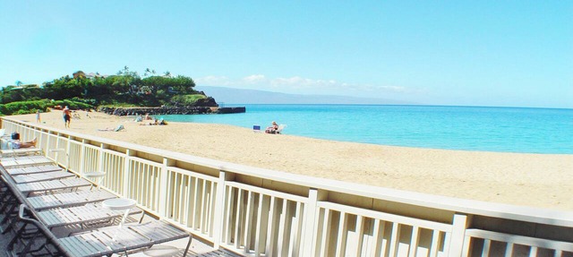 Top Floor Studio Ocean View, Golf Cart, Beach Cabana, Jacuzzi, Pool in Kaanapali