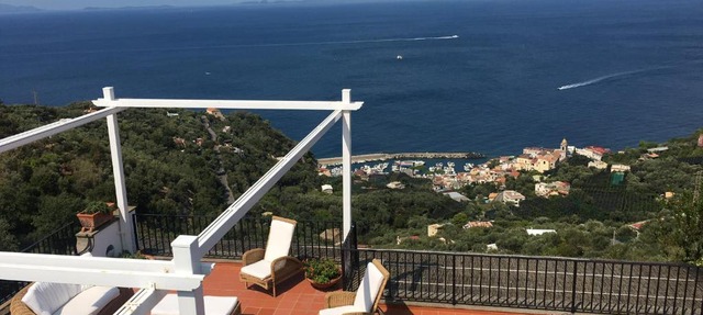 Villa Annunziata Sea view over the bay of Naples in Massa Lubrense