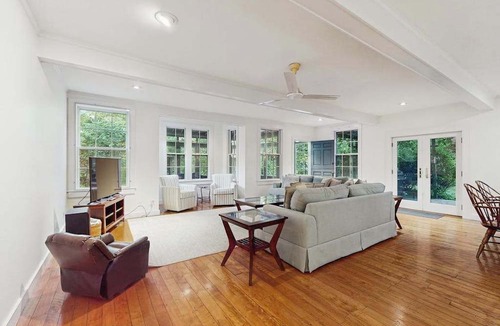 Barnstable House | Dog-friendly historic home with yard, games, grill, children's items, W/D, & AC